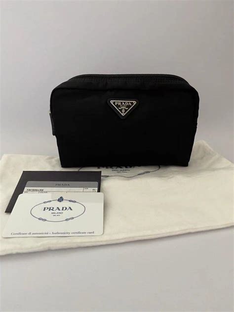 prada zip pouch|designer key pouch women's prada.